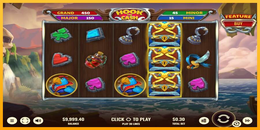 Hook the Cash macchina da gioco per soldi, immagine 2