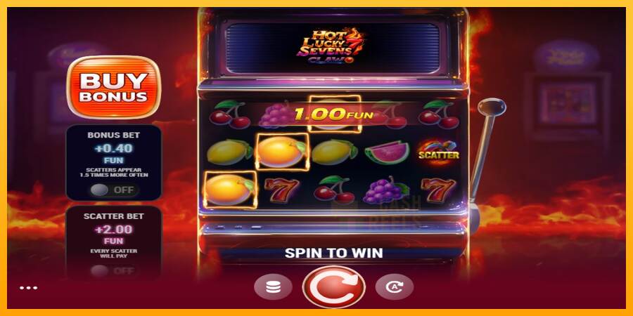 Hot Lucky Sevens Claw macchina da gioco per soldi, immagine 2