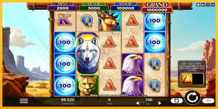 Wolf Thunder macchina da gioco per soldi, immagine 3