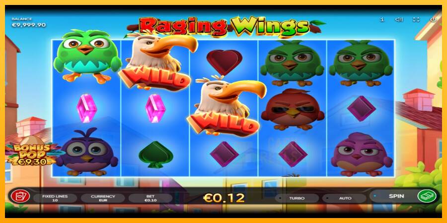 Raging Wings macchina da gioco per soldi, immagine 3