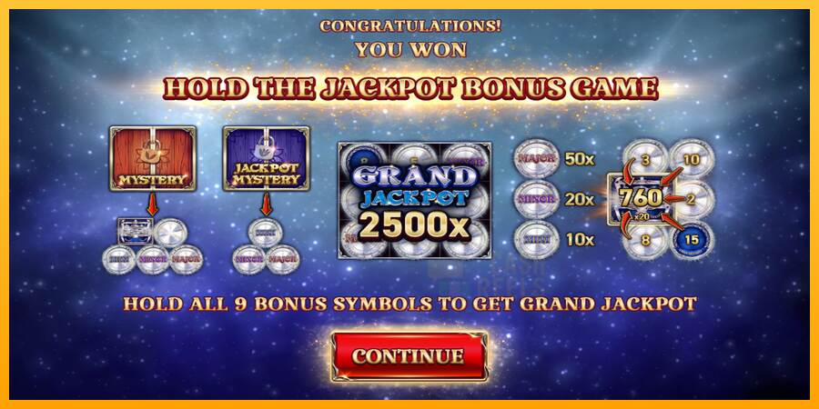 9 Coins Grand Platinum Edition Halloween Jackpot macchina da gioco per soldi, immagine 3