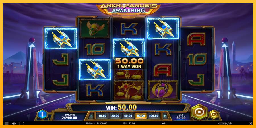 Ankh of Anubis Awakening macchina da gioco per soldi, immagine 3