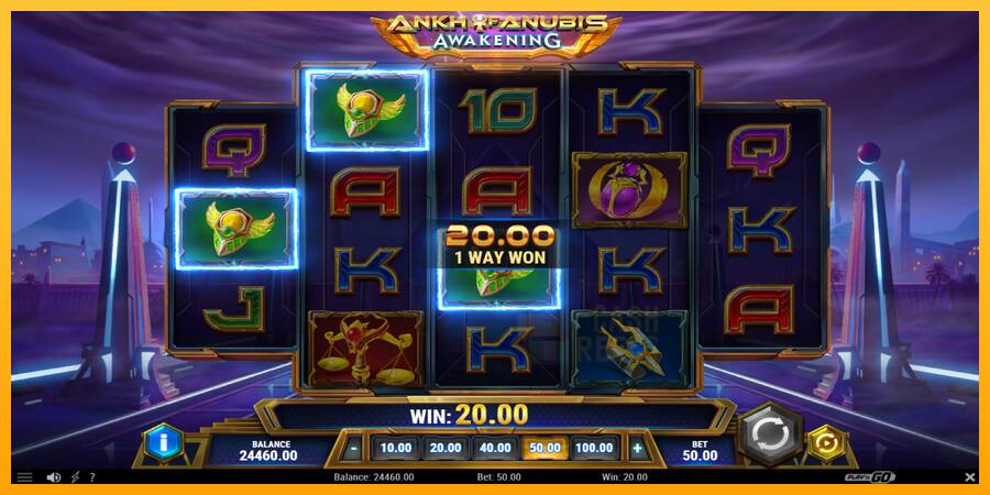 Ankh of Anubis Awakening macchina da gioco per soldi, immagine 4