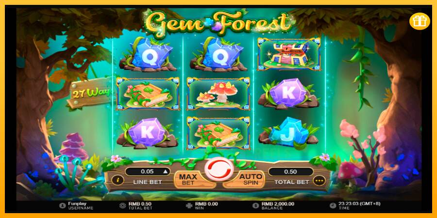 Gem Forest macchina da gioco per soldi, immagine 1