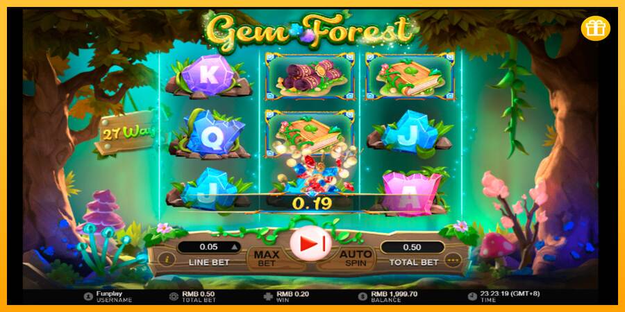 Gem Forest macchina da gioco per soldi, immagine 2