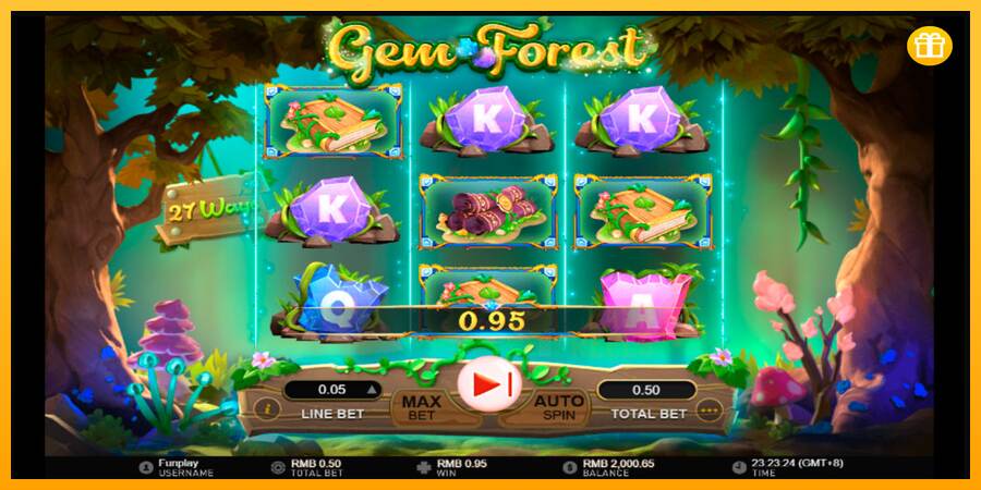 Gem Forest macchina da gioco per soldi, immagine 3