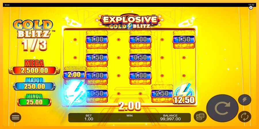 Explosive Gold Blitz macchina da gioco per soldi, immagine 3