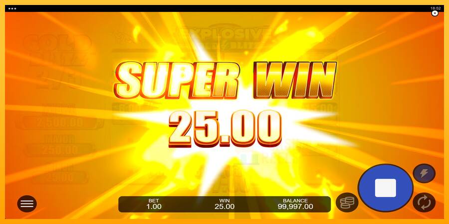 Explosive Gold Blitz macchina da gioco per soldi, immagine 4