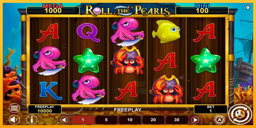 Roll The Pearls Hold & Win macchina da gioco per soldi, immagine 2