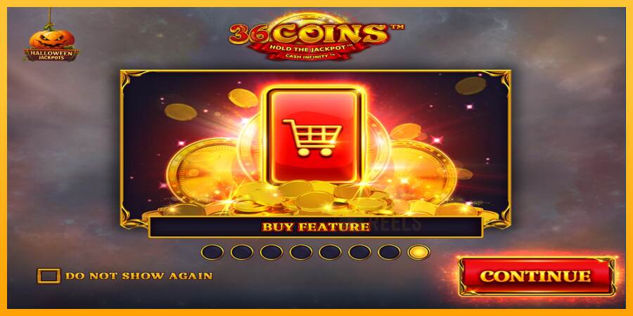 36 Coins Halloween Jackpots macchina da gioco per soldi, immagine 1