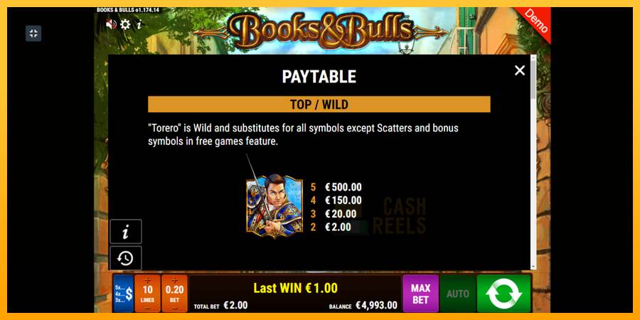 Books Bulls macchina da gioco per soldi, immagine 6