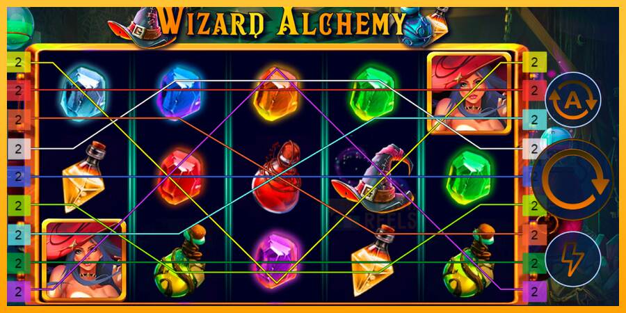 Wizard Alchemy macchina da gioco per soldi, immagine 2