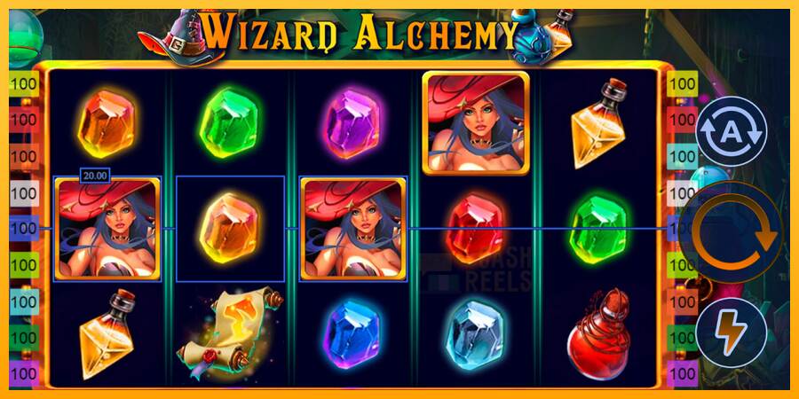 Wizard Alchemy macchina da gioco per soldi, immagine 4