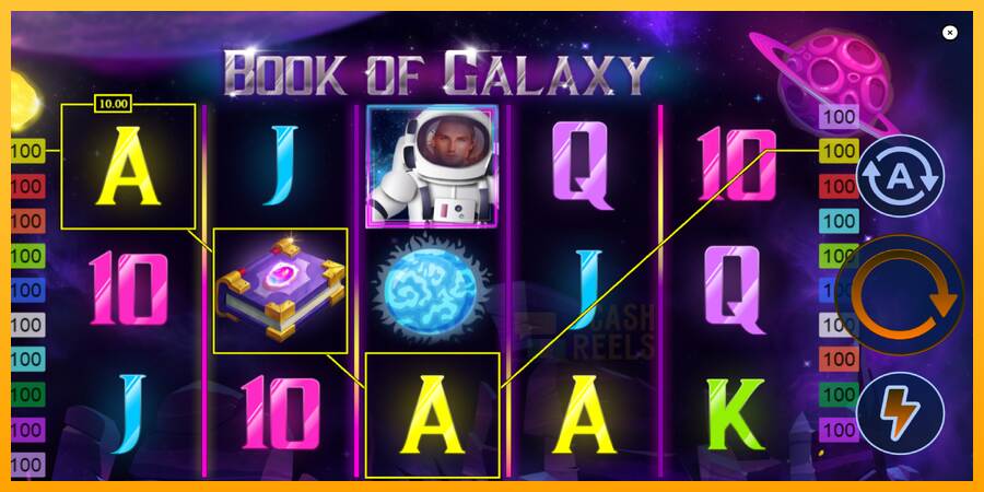 Book of Galaxy macchina da gioco per soldi, immagine 3