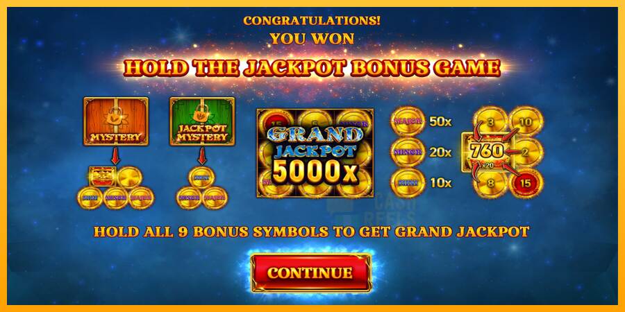 9 Coins Grand Diamond Edition Halloween Jackpots macchina da gioco per soldi, immagine 3