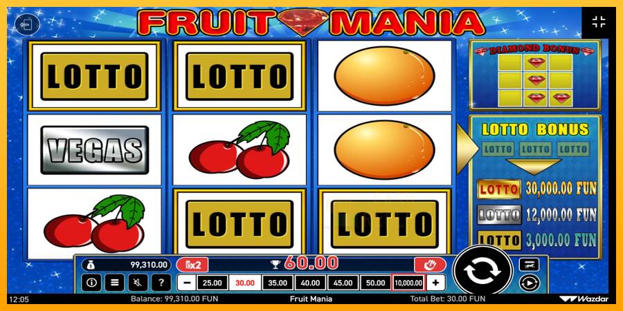 Fruit Mania macchina da gioco per soldi, immagine 4