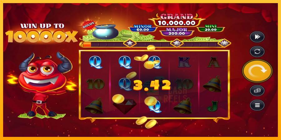 Devils Hot Pots macchina da gioco per soldi, immagine 3