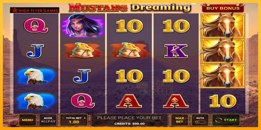 Mustang Dreaming macchina da gioco per soldi, immagine 1