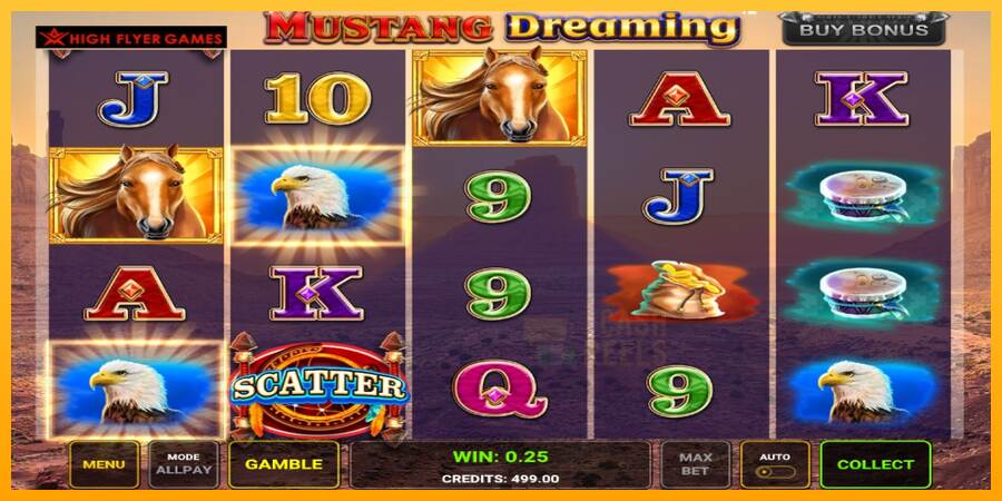 Mustang Dreaming macchina da gioco per soldi, immagine 2