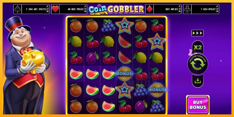 Coin Gobbler macchina da gioco per soldi, immagine 2