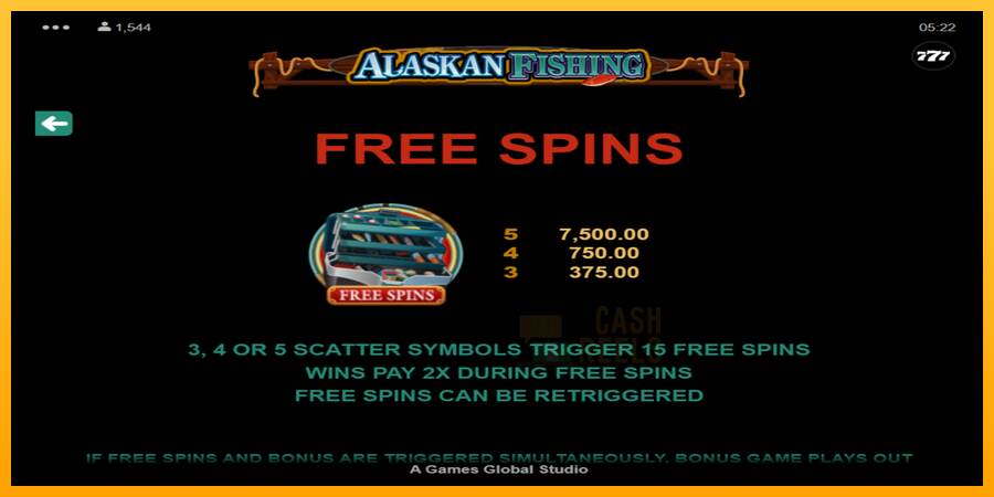 Alaskan Fishing macchina da gioco per soldi, immagine 6