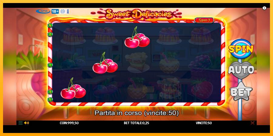 Sweet Delicacies macchina da gioco per soldi, immagine 2