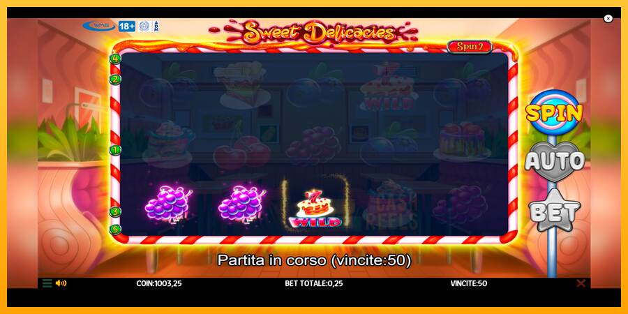 Sweet Delicacies macchina da gioco per soldi, immagine 5