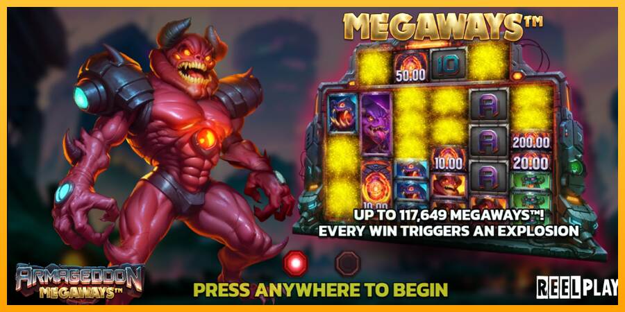 Armageddon Megaways macchina da gioco per soldi, immagine 1