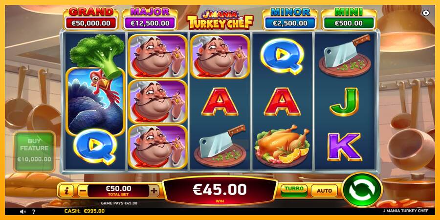 J Mania Turkey Chef macchina da gioco per soldi, immagine 4