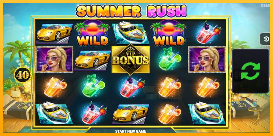 Summer Rush macchina da gioco per soldi, immagine 1