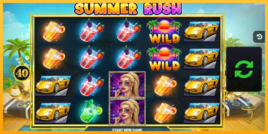 Summer Rush macchina da gioco per soldi, immagine 3