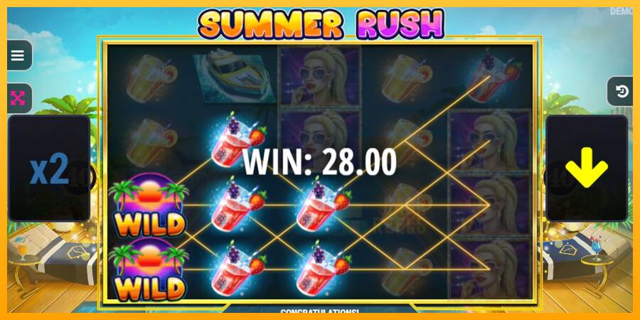 Summer Rush macchina da gioco per soldi, immagine 4