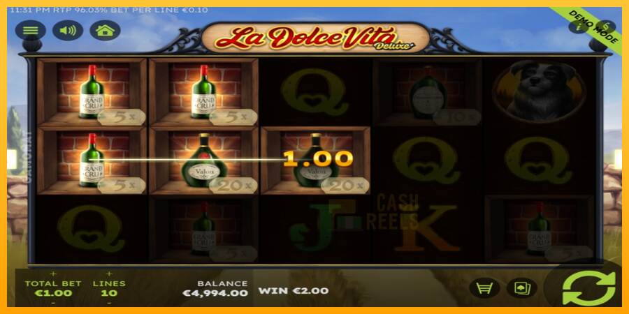 La Dolce Vita Deluxe macchina da gioco per soldi, immagine 3