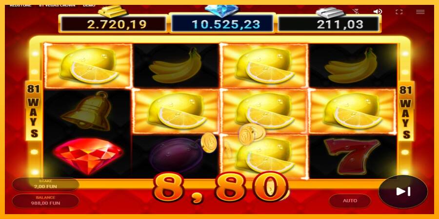 81 Vegas Crown macchina da gioco per soldi, immagine 2