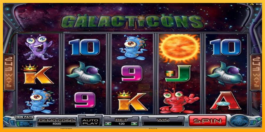 Galacticons macchina da gioco per soldi, immagine 1