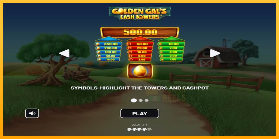 Golden Gal’s Cash Tower macchina da gioco per soldi, immagine 1