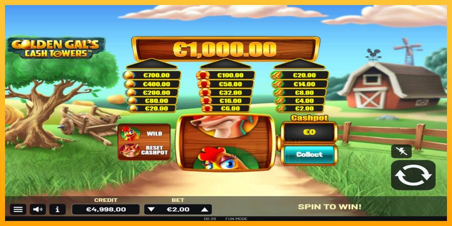 Golden Gal’s Cash Tower macchina da gioco per soldi, immagine 2