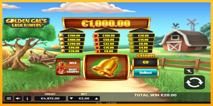 Golden Gal’s Cash Tower macchina da gioco per soldi, immagine 3