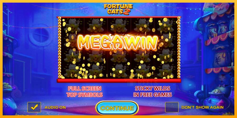 Fortune Cats 2 macchina da gioco per soldi, immagine 1