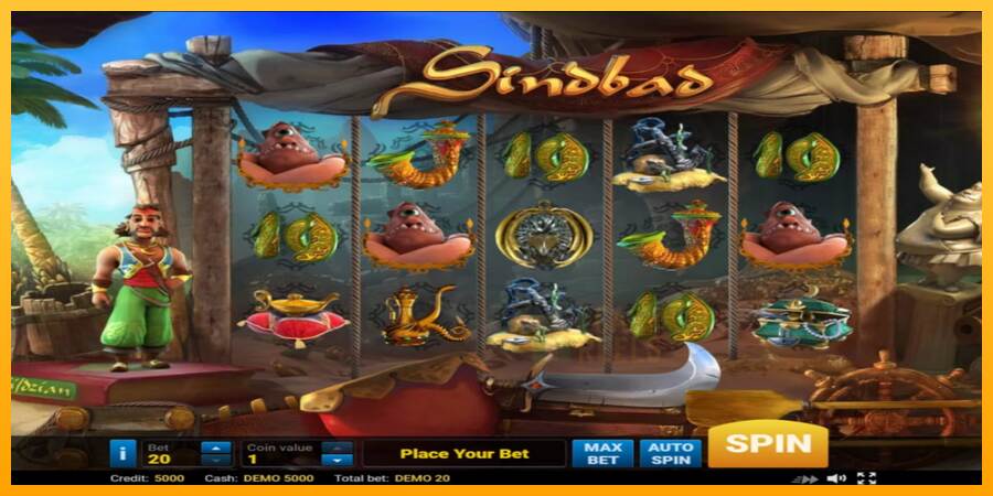 Sindbad macchina da gioco per soldi, immagine 1