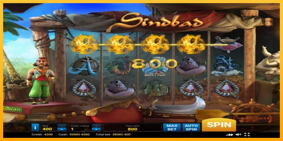 Sindbad macchina da gioco per soldi, immagine 2