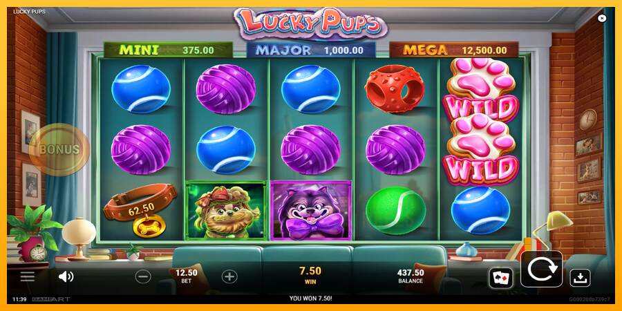 Lucky Pups macchina da gioco per soldi, immagine 3