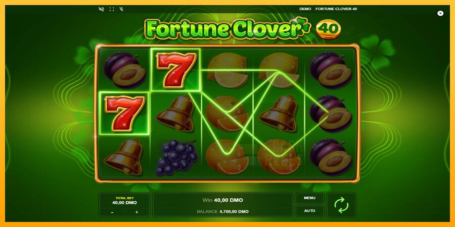 Fortune Clover 40 macchina da gioco per soldi, immagine 3