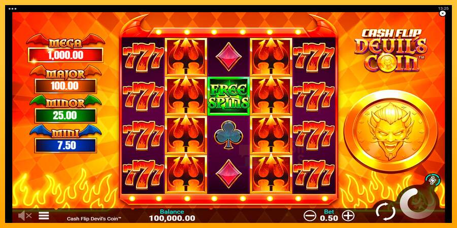 Cash Flip Devils Coin macchina da gioco per soldi, immagine 1