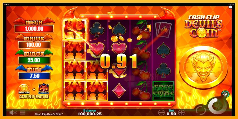 Cash Flip Devils Coin macchina da gioco per soldi, immagine 4