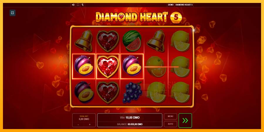 Diamond Heart 5 macchina da gioco per soldi, immagine 5