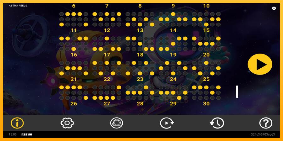 Astro Reels macchina da gioco per soldi, immagine 7