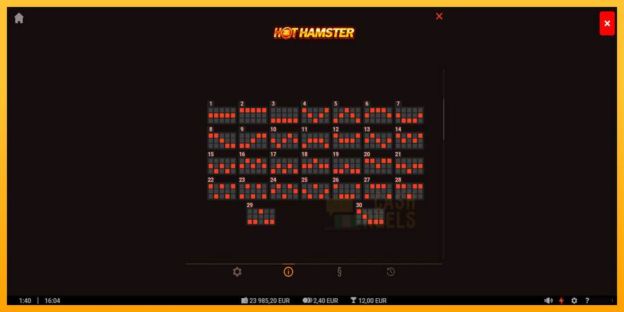 Hot Hamster macchina da gioco per soldi, immagine 6