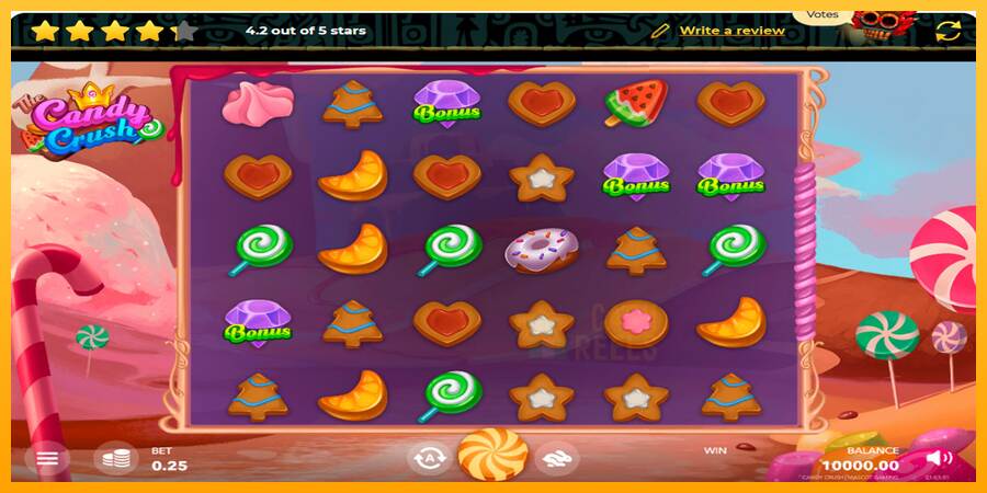 Candy Splasher macchina da gioco per soldi, immagine 1