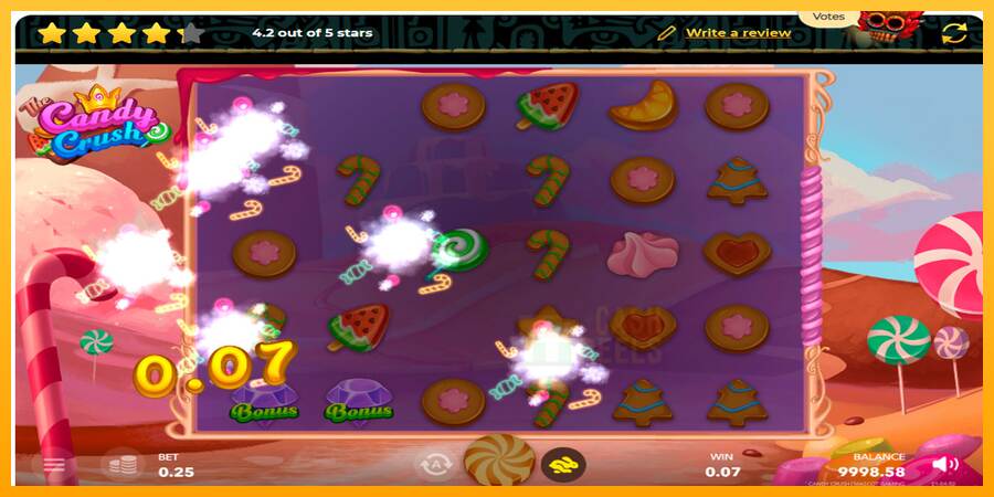 Candy Splasher macchina da gioco per soldi, immagine 3